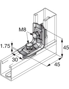 Équerre Hilti 418757 mm-a-90 2